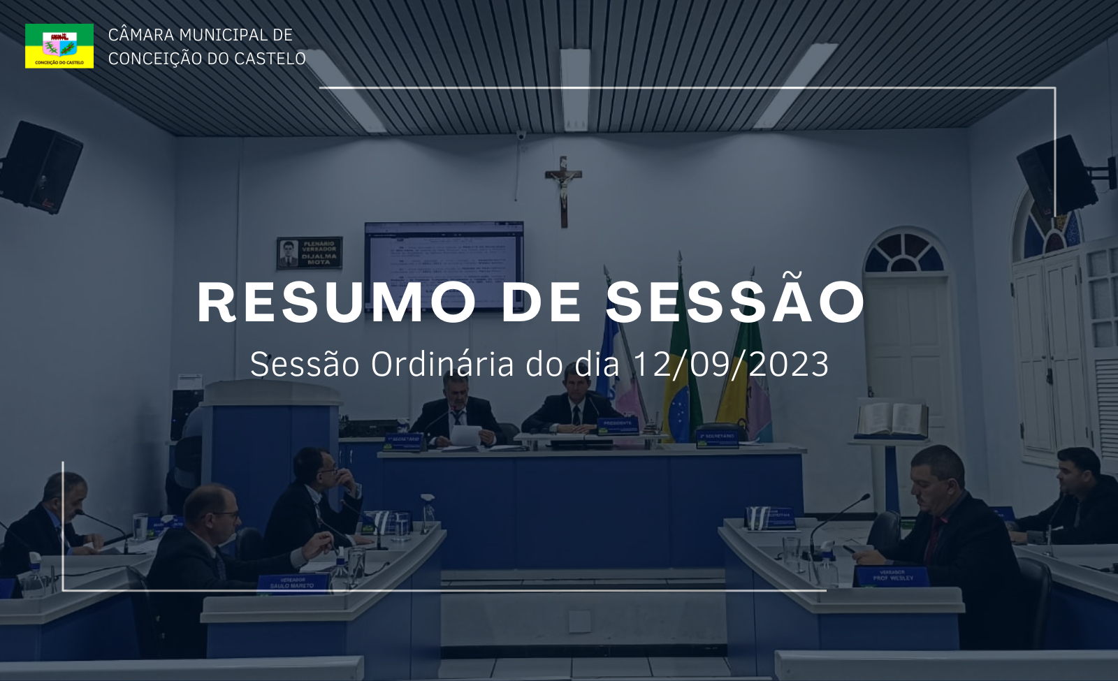 Resumo da 2ª Sessão Ordinária do mês de setembro de 2023